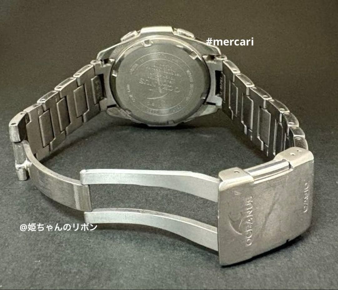 CASIO オシアナス　OCW-600TDJ-7AJF 電波ソーラー