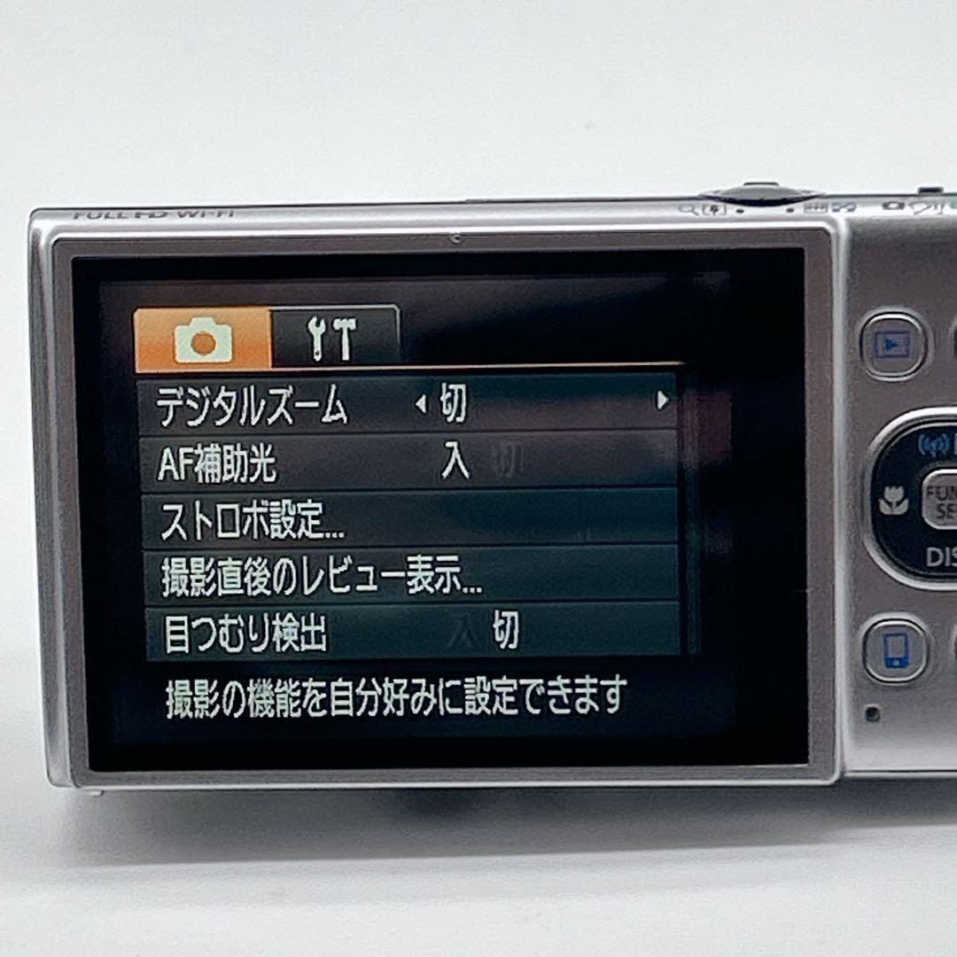 【美品】Canon IXY 640 デジタルカメラ Wi-Fi機能　液晶キズなし