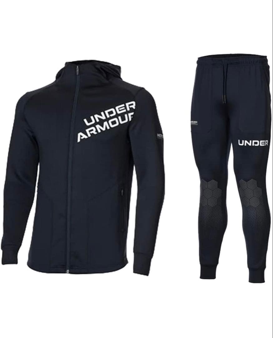⭐️新品 アンダーアーマー ジャージ上下セット MDサイズ ブラック