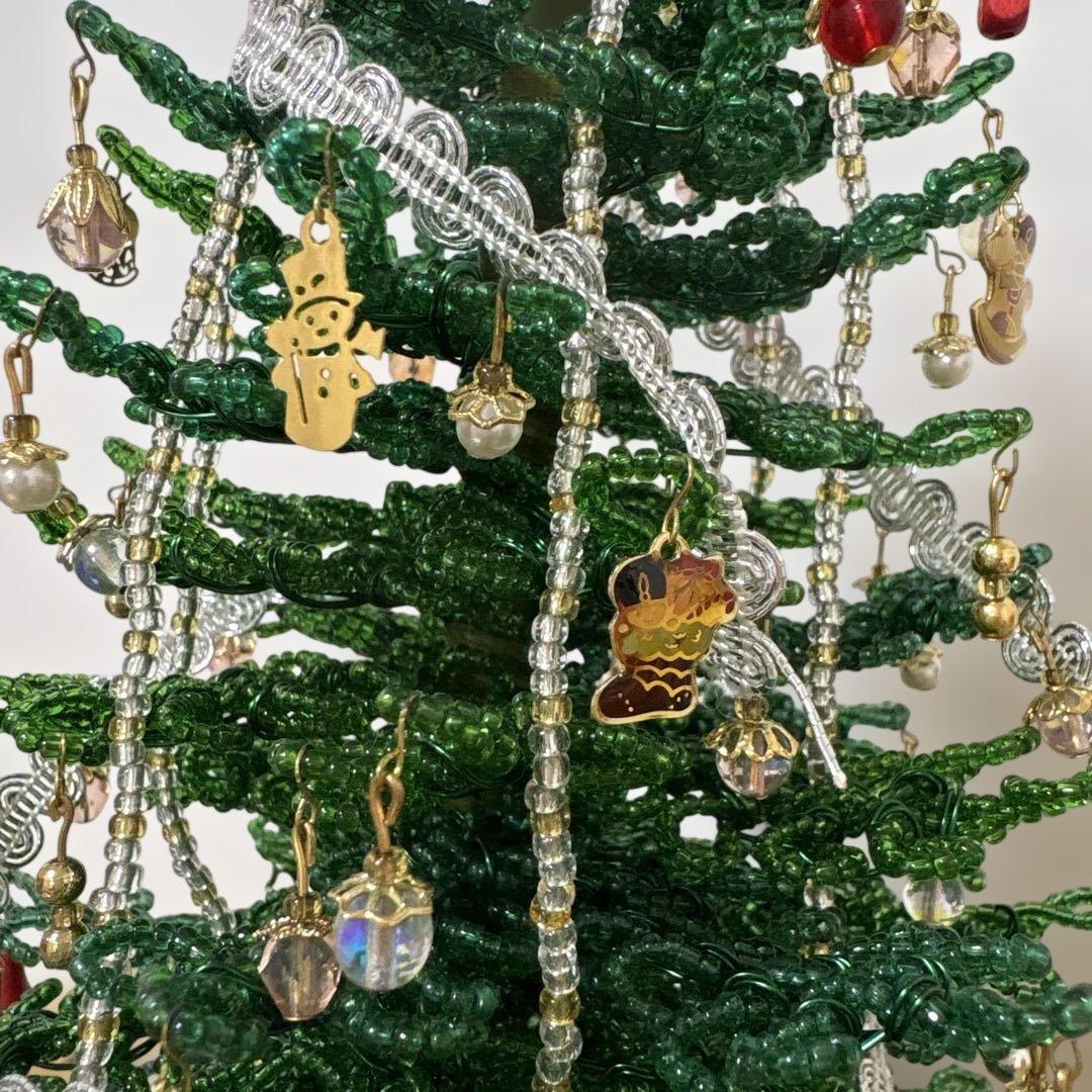 【ちゃんとも】ビーズクリスマスツリー