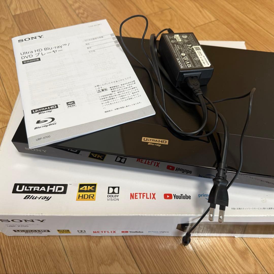 SONY UBP-X700 UltraHDBlu-ray/DVDプレーヤー 中古