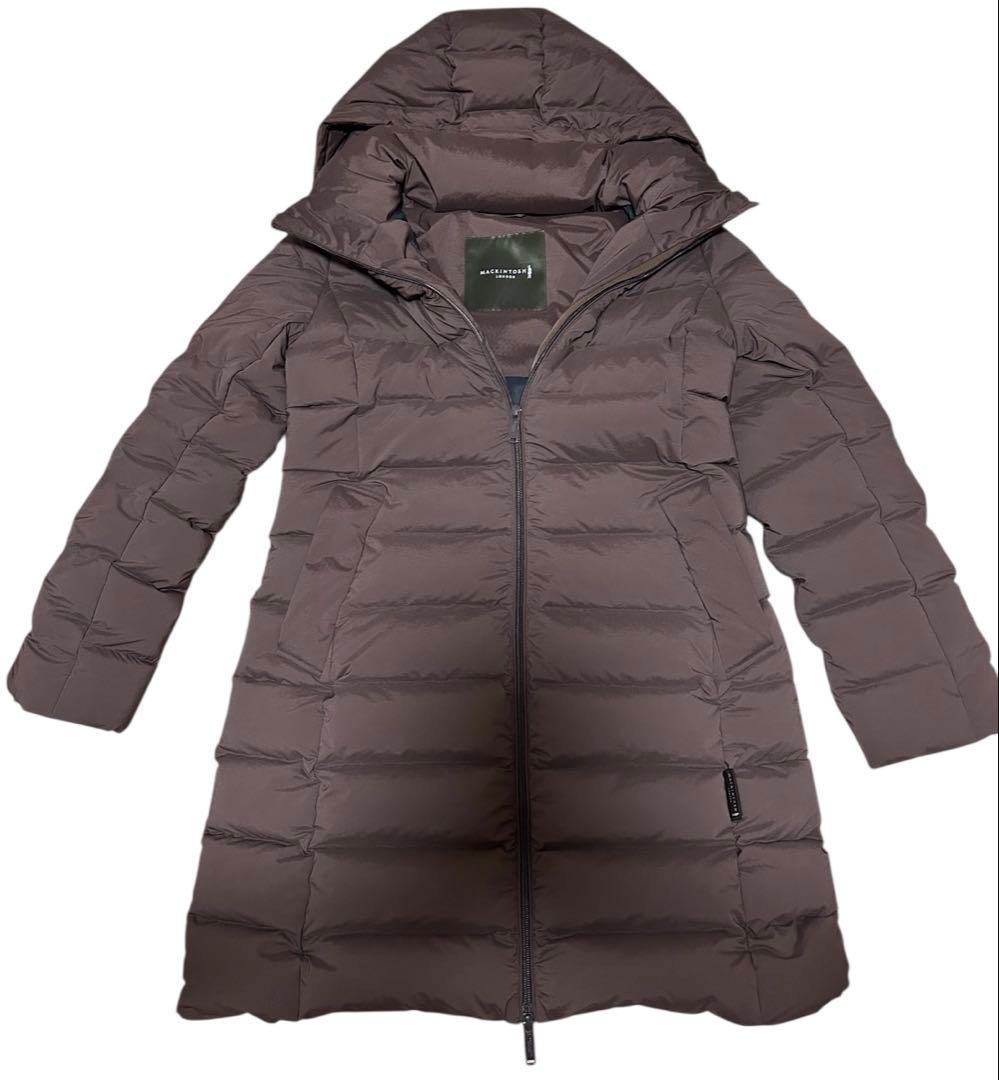 マッキントッシュ ロンドン40 L 2wayフード取り外し可能ロングダウンコート
