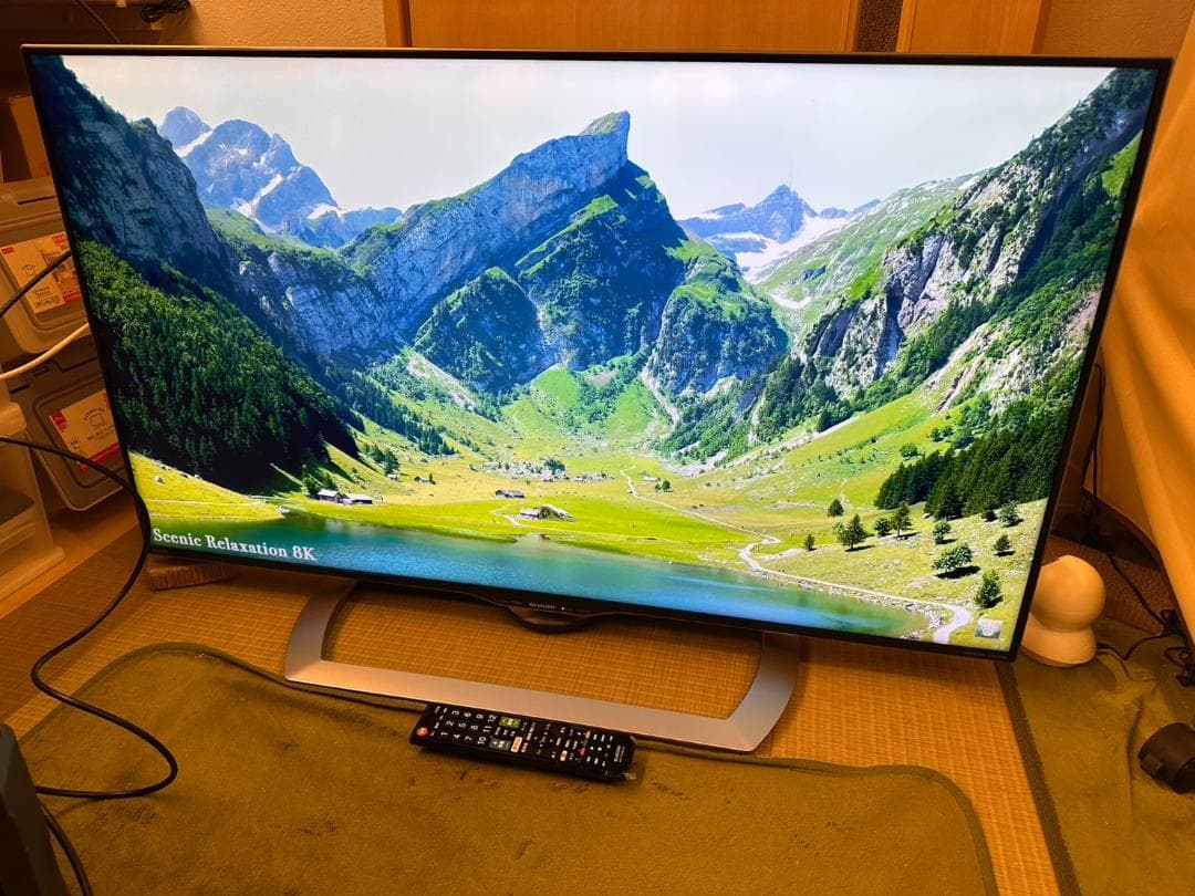 SHARP シャープ　スマートテレビ　4K対応45型　LC-45US40 極美！