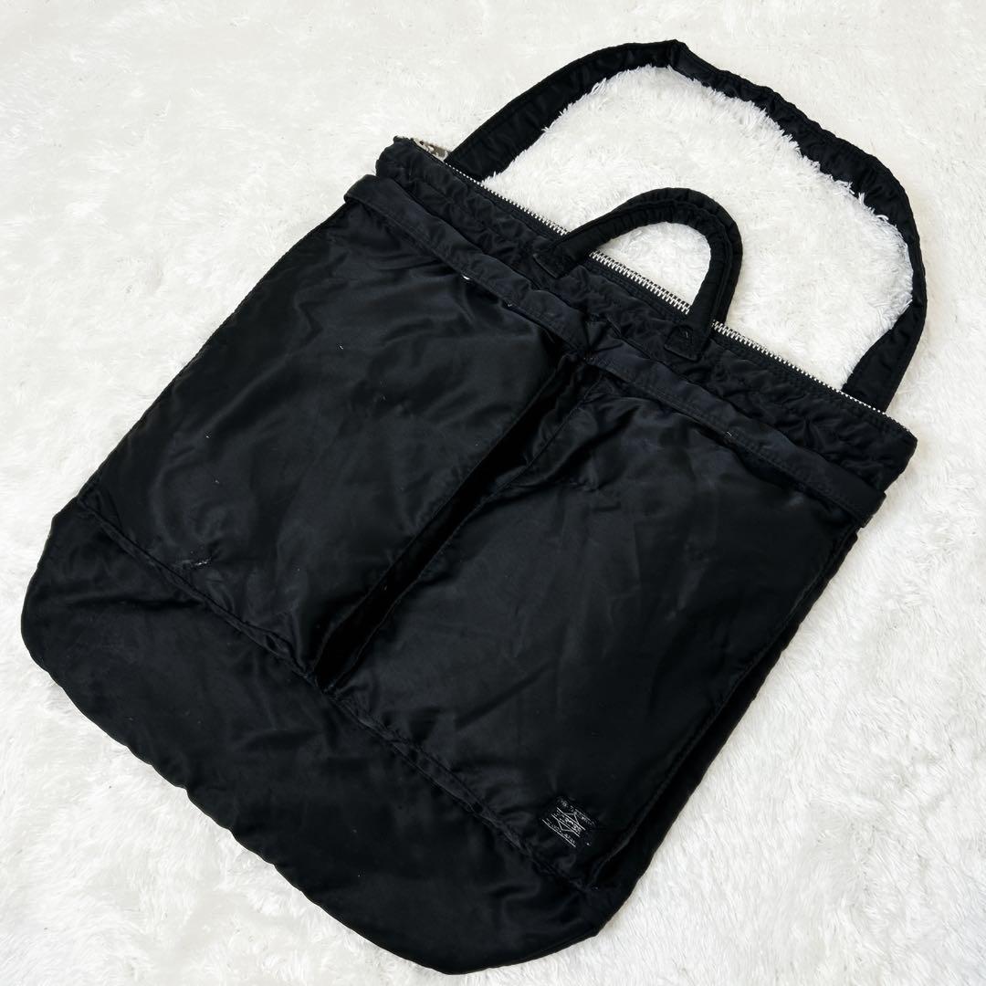 PORTER ポーター タンカー ヘルメットバッグL 2WAY ブラック 黒