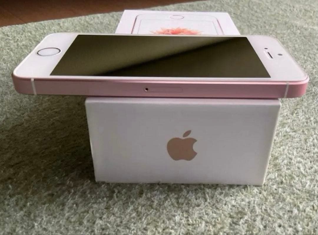 iPhone SE 第１世代　128GB ローズゴールド　バッテリー81%