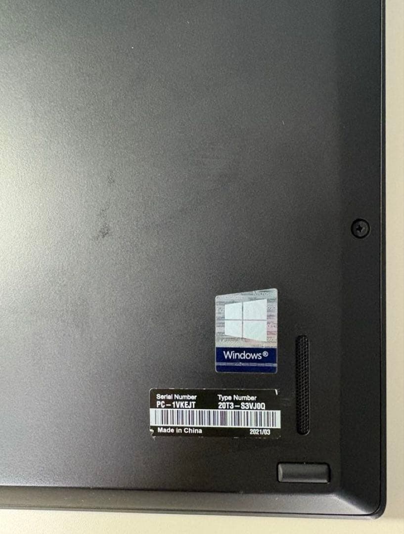 初期設定済⭐️ThinkPad X13インテルi5✨バッテリー良好✳︎メモリ16GB