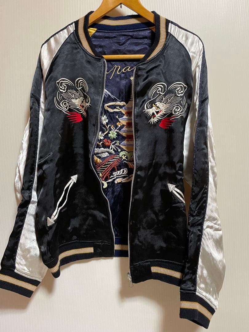 梵殷　スカジャン　リバーシブル