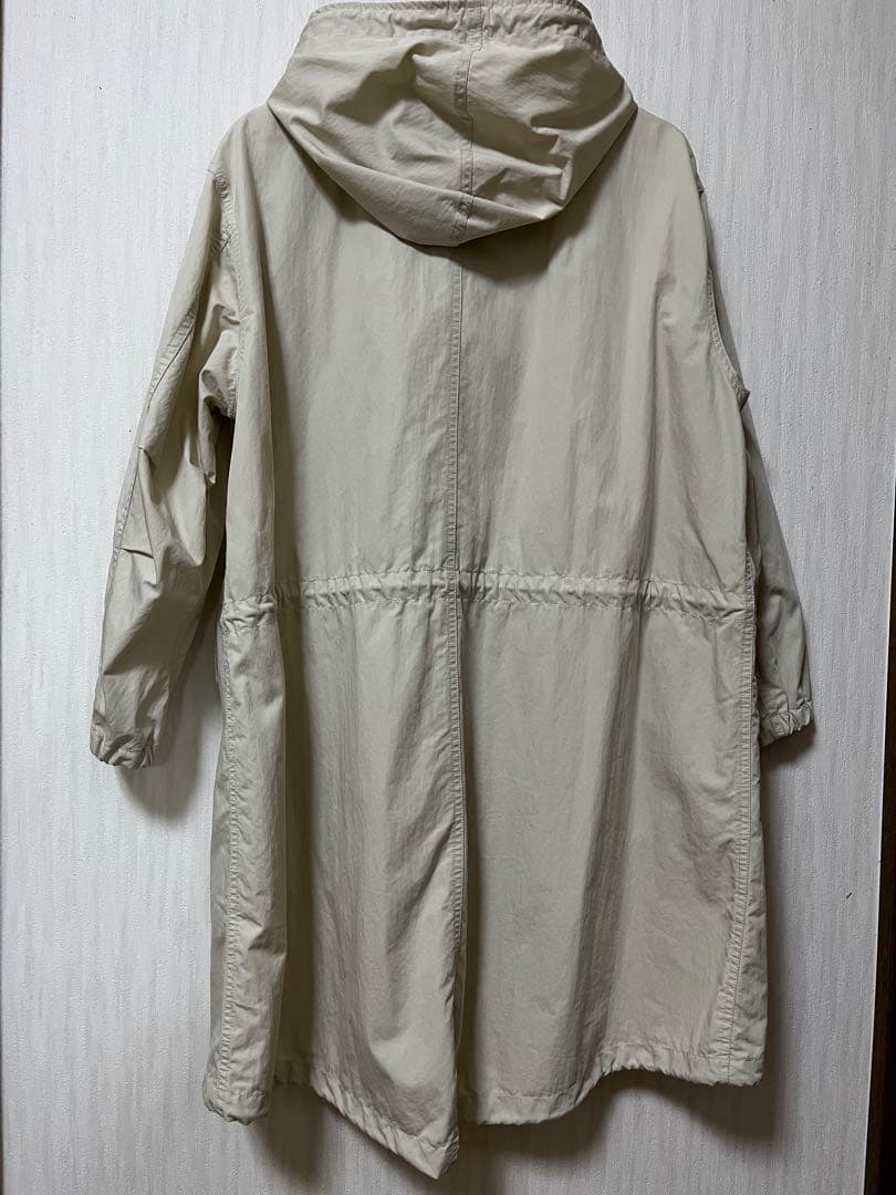 MHL.／WASHED COTTON NYLONコート