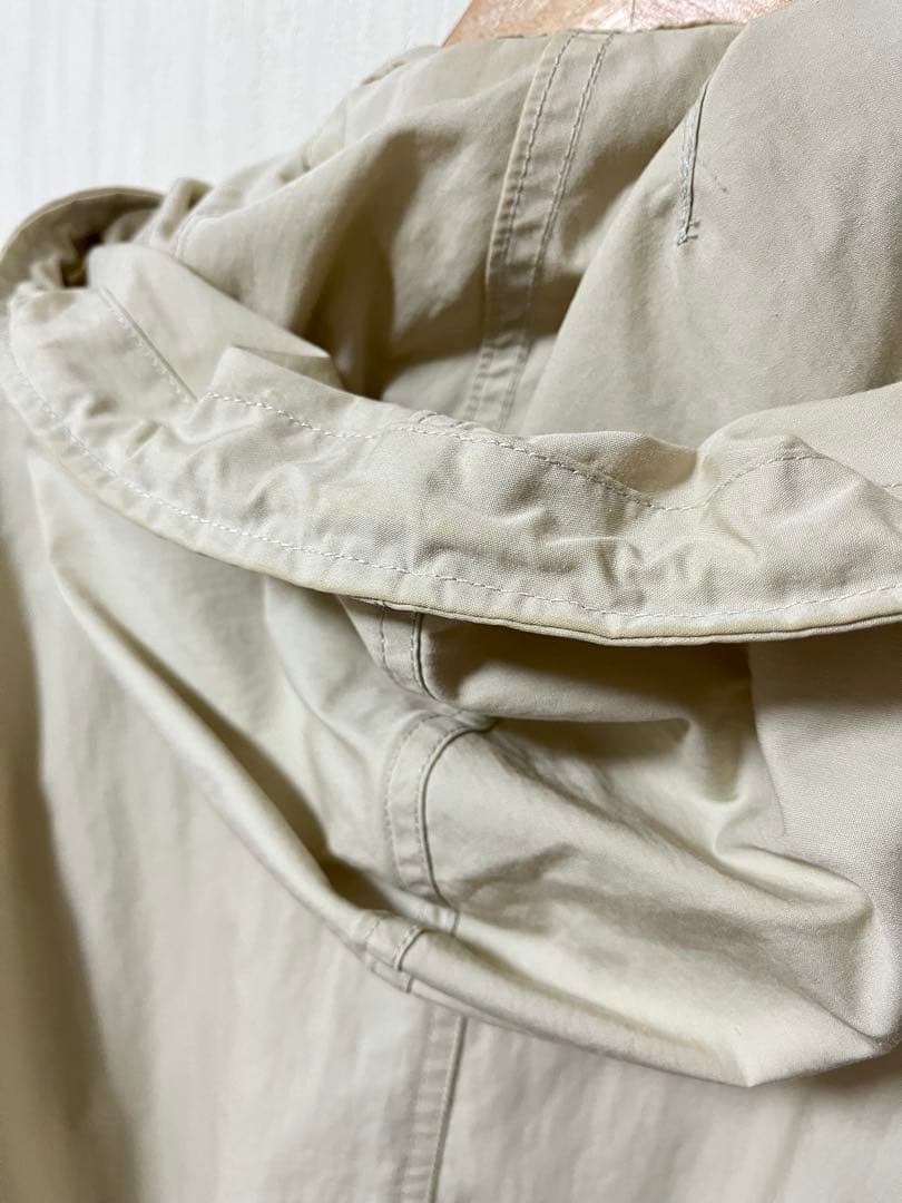 MHL.／WASHED COTTON NYLONコート