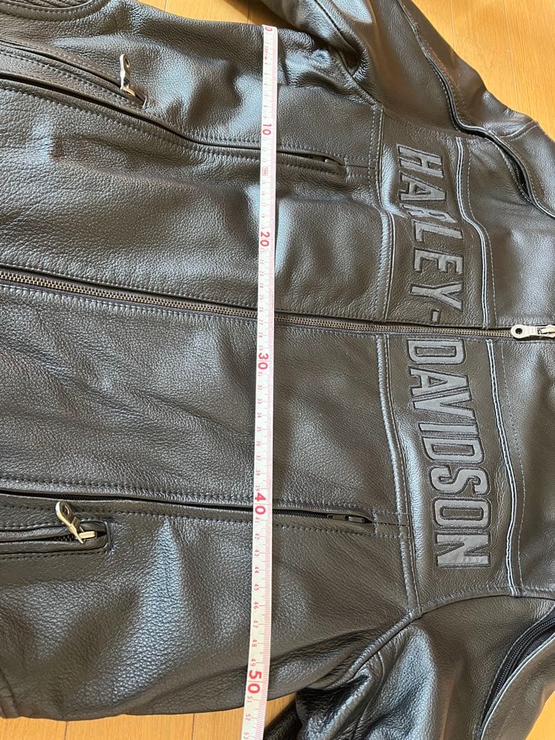 【未使用】Harley-Davidson本革ライダースジャケット(インナー付属)