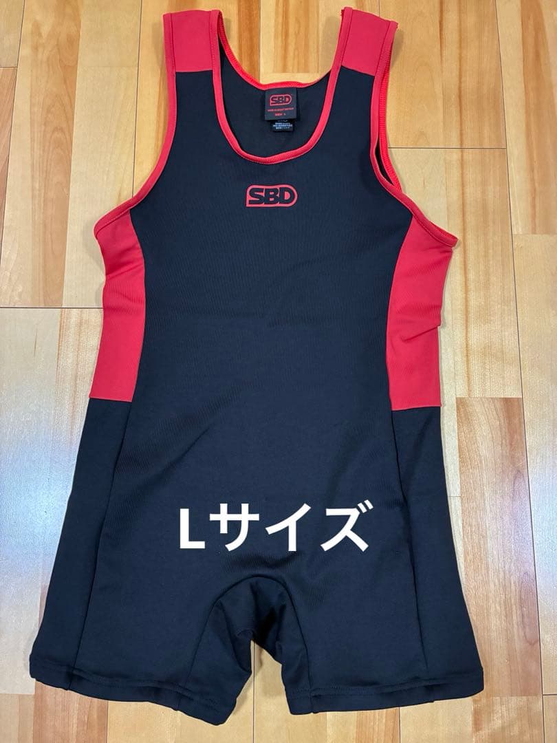 SBD パワーリフティングシングレット Tシャツ　リストラップ　3点セット