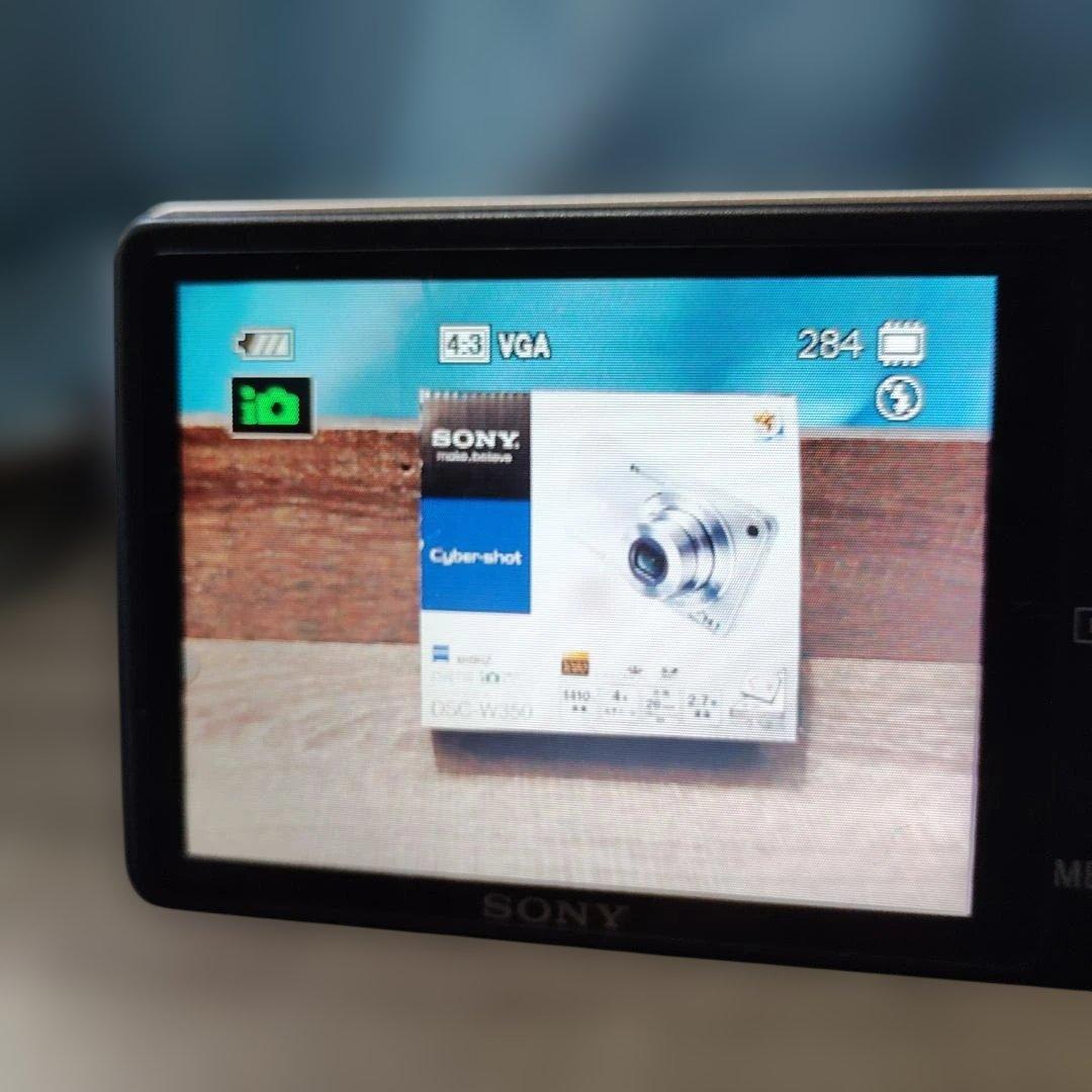 【カメラ】 SONY Cyber-shot DSC-W350 14.1MP レア