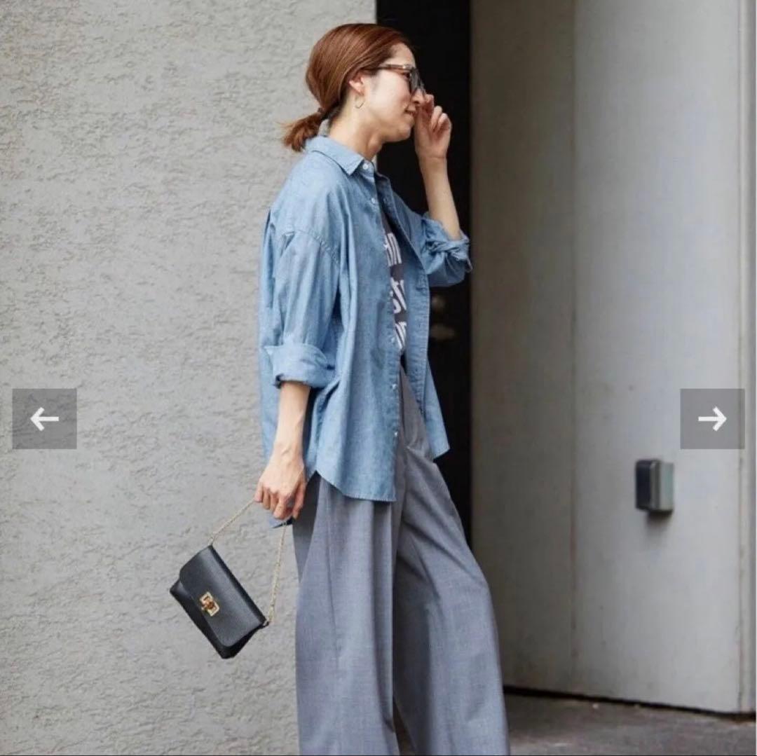 フレームワーク シャンブレーシャツ F ダンガリーシャツ