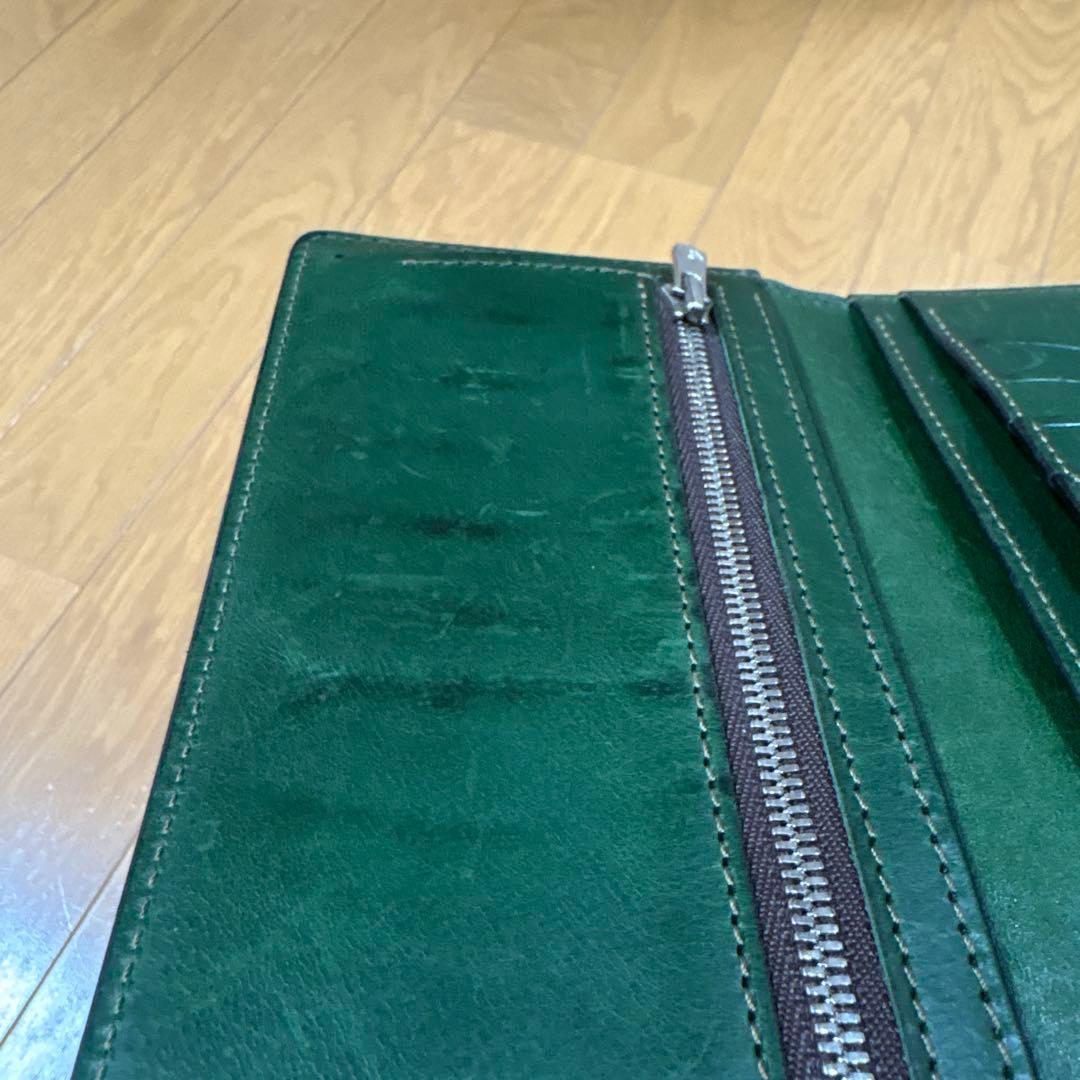 お*屋様 ワイルドスワンズ　別注　クリムト　型押しサドル×ブッテーロ　チョコ×グ