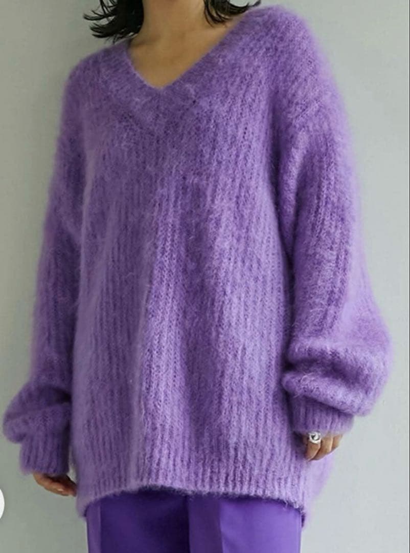 Whim Gazette【長谷川京子さんコラボ】モヘヤプルオーバー