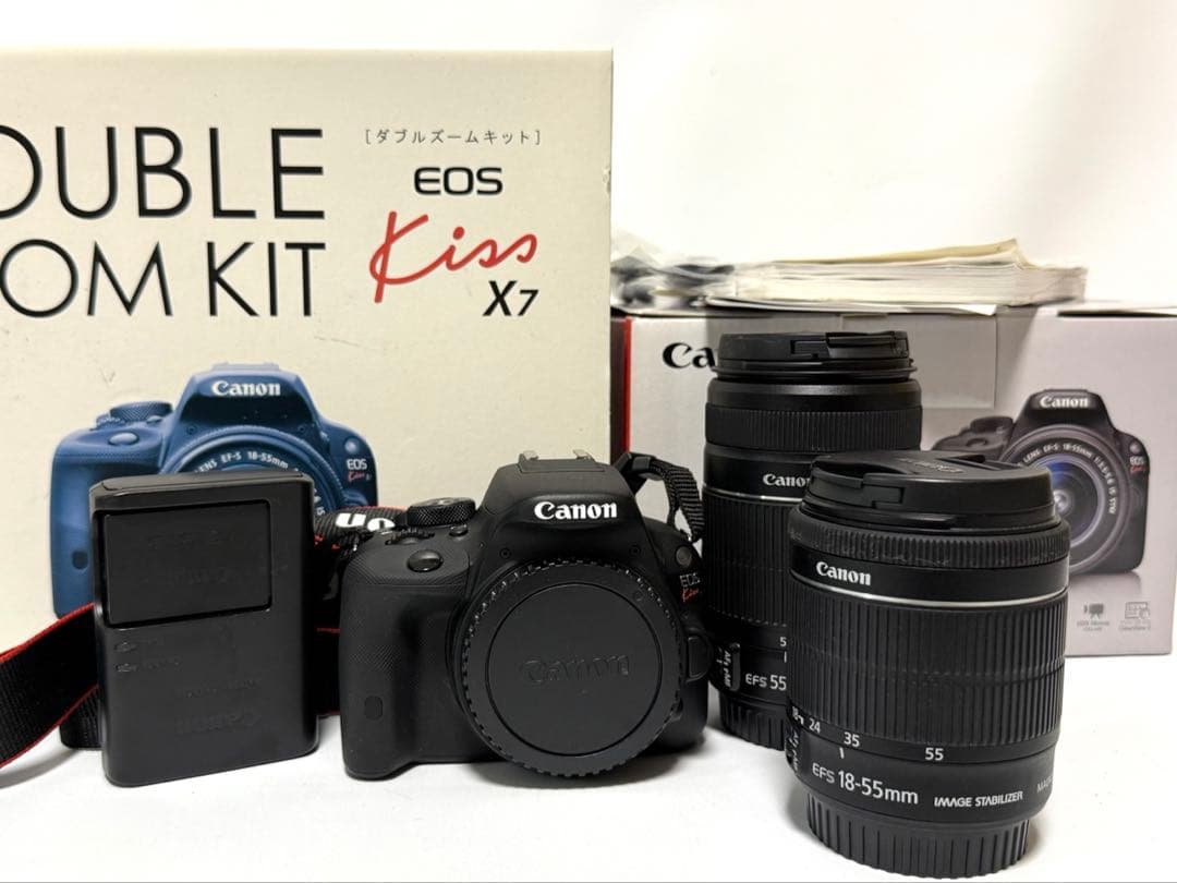 【イーストSUN様】Canon EOS Kiss X7 ダブルズームキット