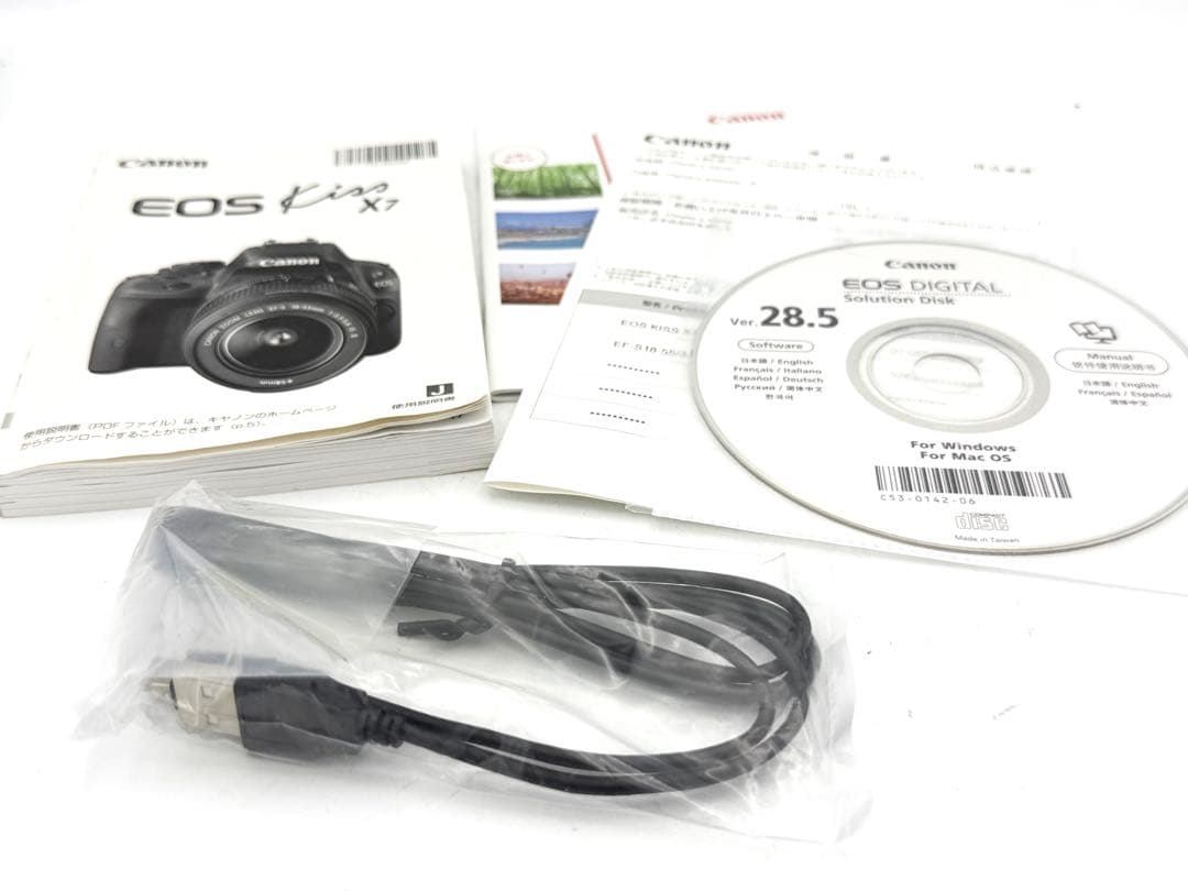 【イーストSUN様】Canon EOS Kiss X7 ダブルズームキット