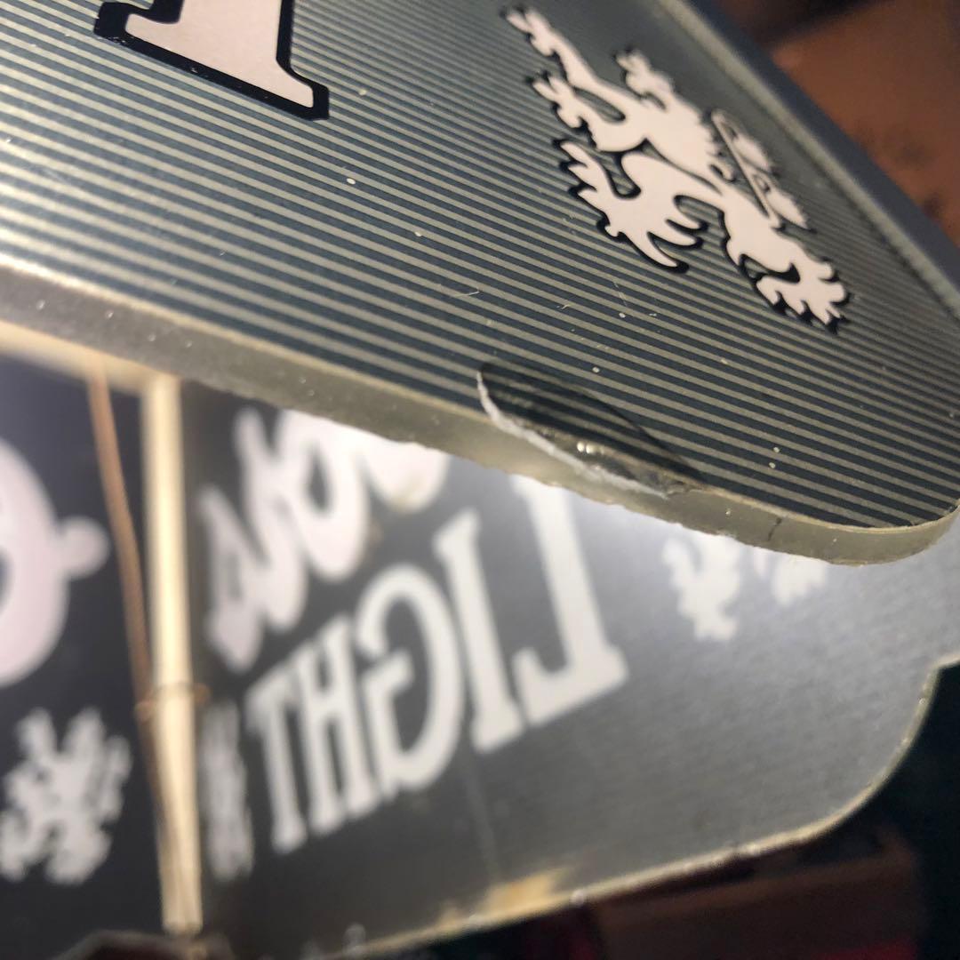 Coors Light beer ランプ 1985年　ビンテージ