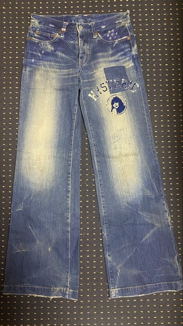 HYSTERIC GLAMOUR ヒスガール　バギーパンツ