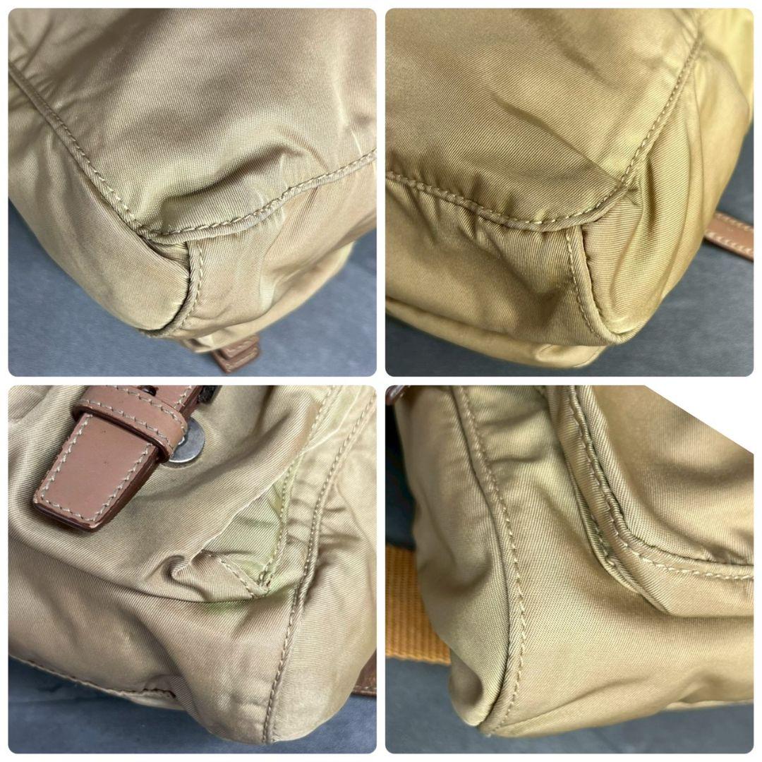 PRADA プラダ Vintage ボディバッグ テスート 三角ロゴ Y2K