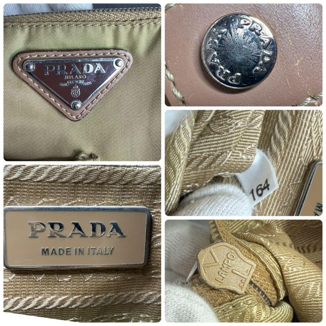 PRADA プラダ Vintage ボディバッグ テスート 三角ロゴ Y2K