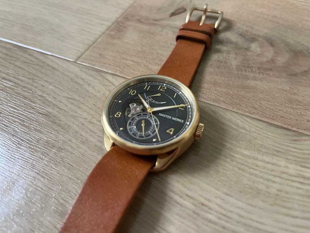 master works 機械式腕時計
