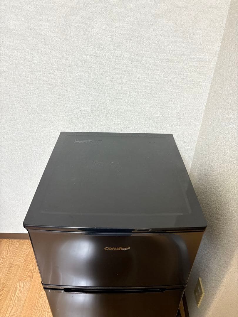 【えーぱんだ】COMFEE' 冷蔵庫 90L 2ドア 黒