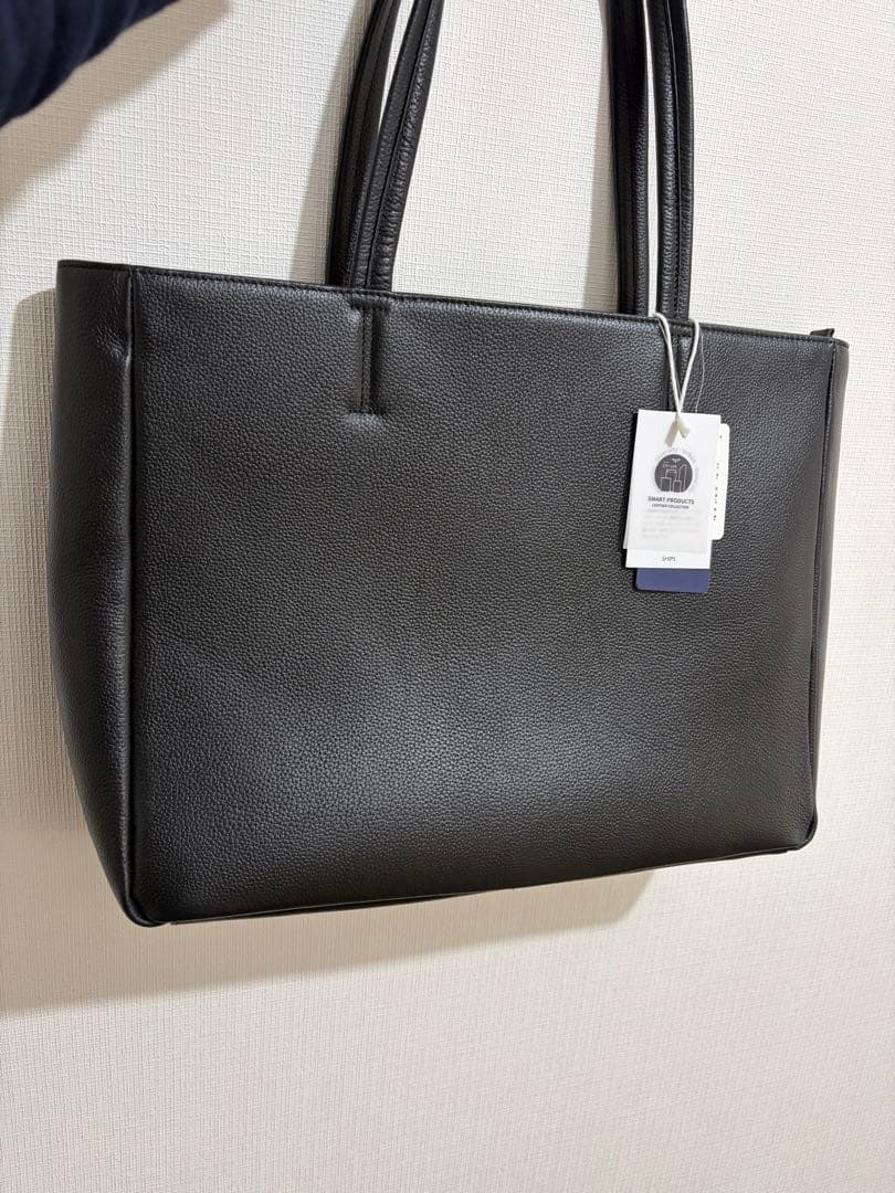 SHIPS シップス メンズ トートバッグ ブラック 黒 新品 未使用