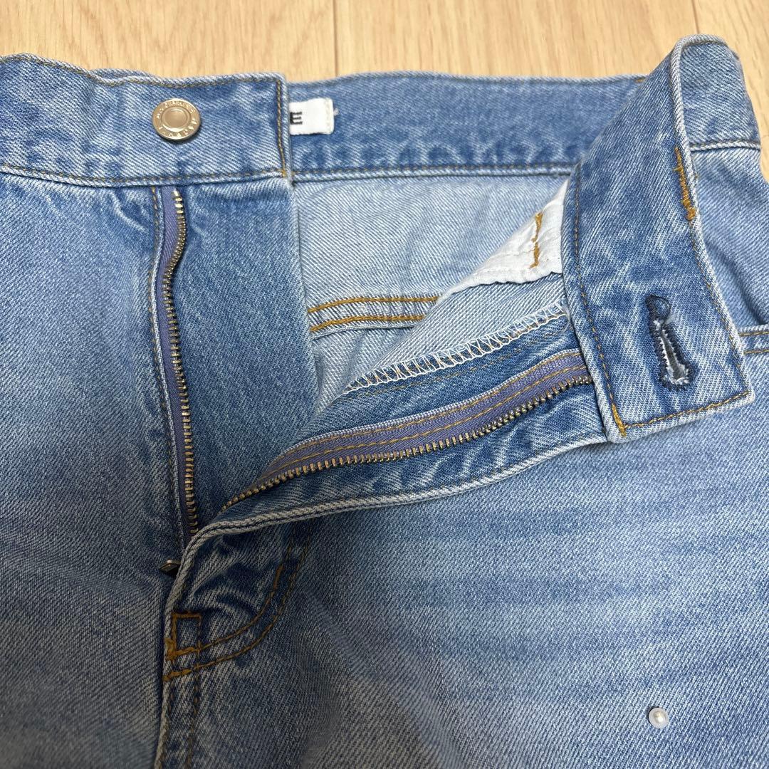 【パッチなし　36】MACPHEE パールデニム　コクーンテーパードパンツ