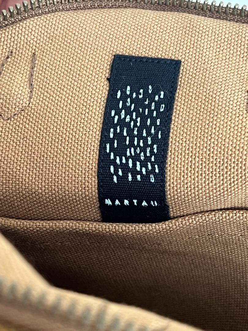 MARTAU. マルト SHELL BAG （XS）チェスナット