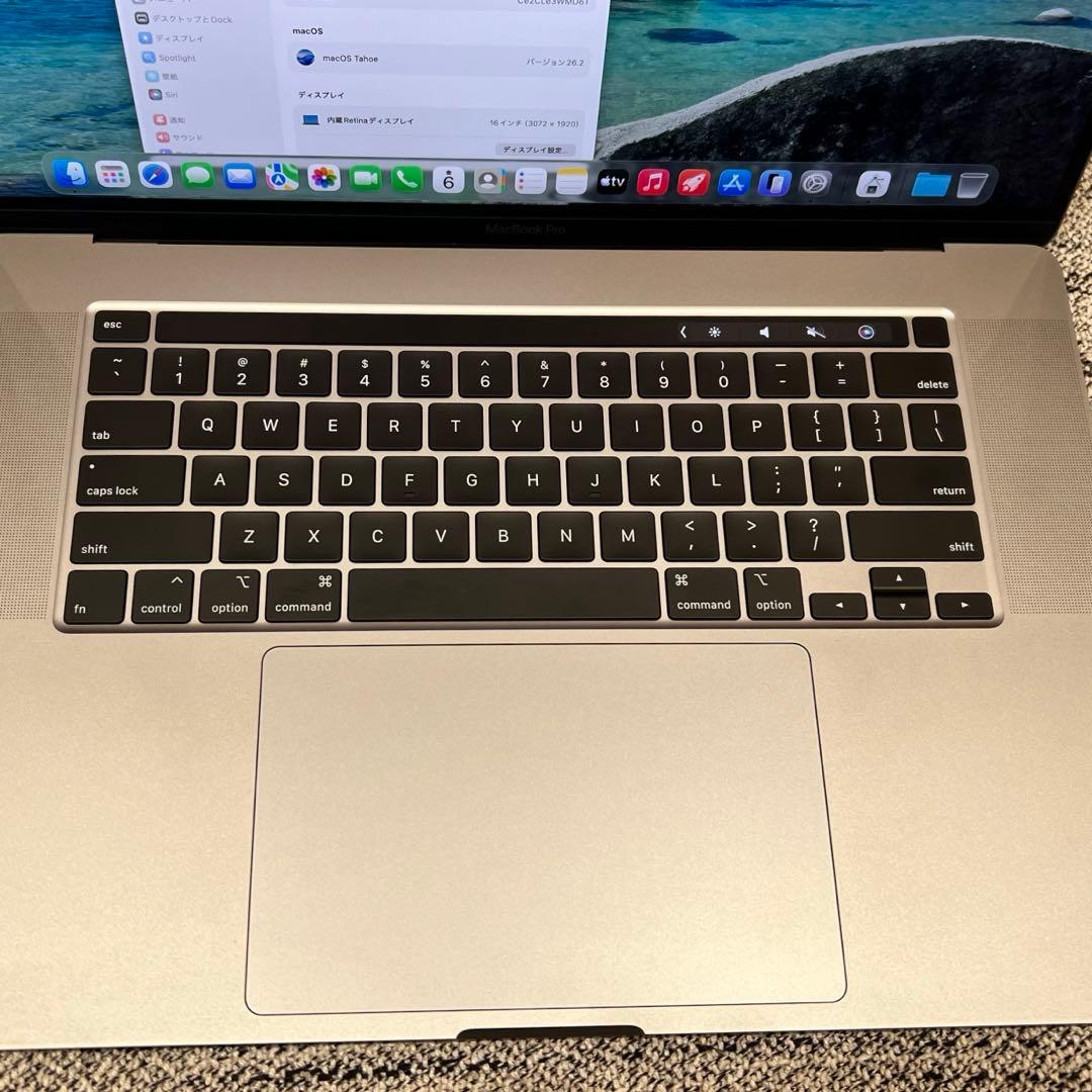 MacBook Pro 2019 16インチ Intel i9 32GB