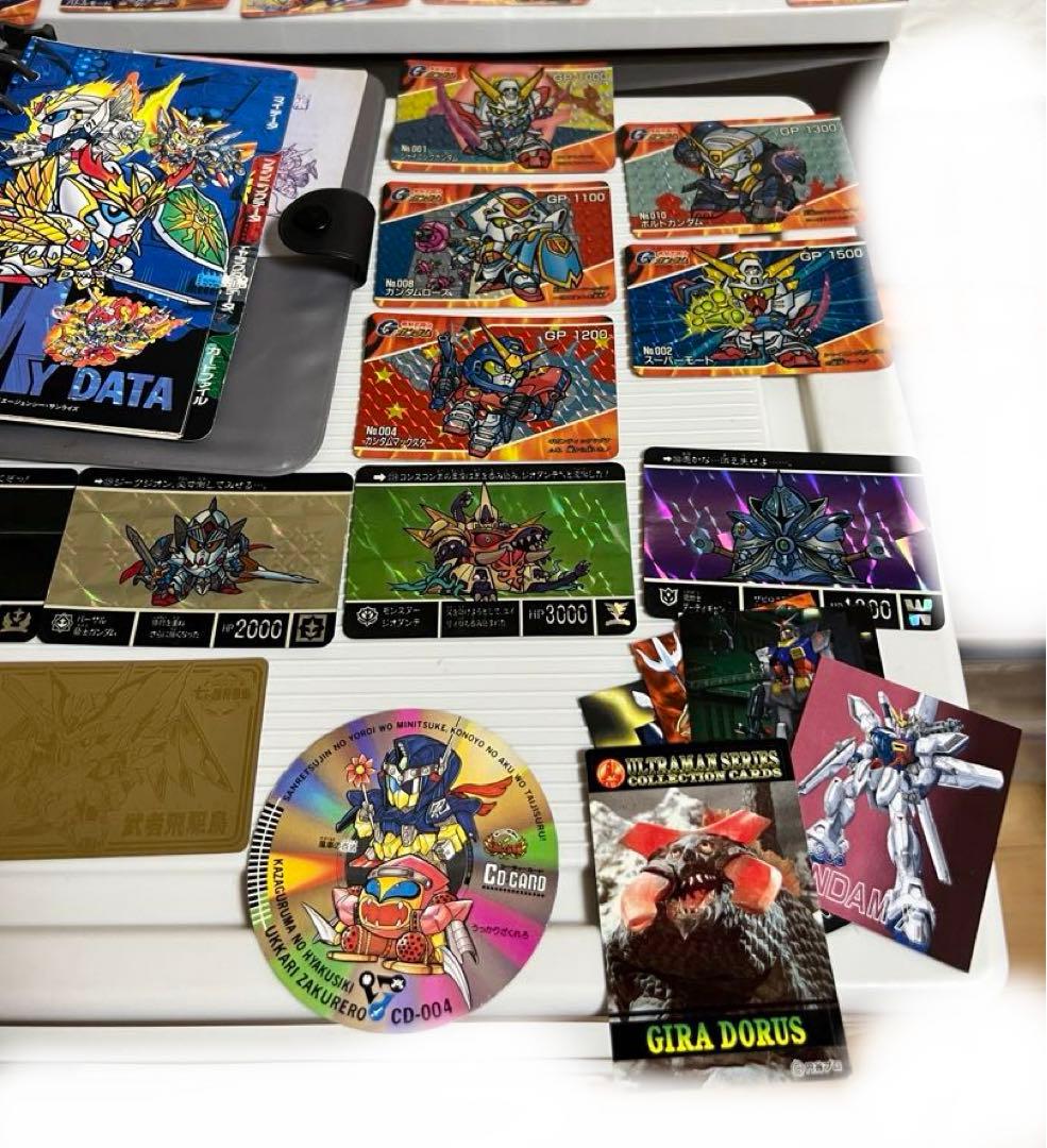 ガンダムカード（キラカード、ノーマルカード）記念カード、SDガンダムシステム電子
