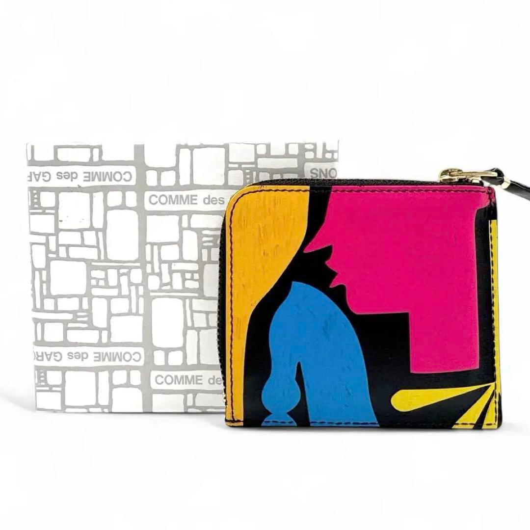 【美品】 コムデギャルソン 財布 ケース 限定モデル L字 ブラック 希少