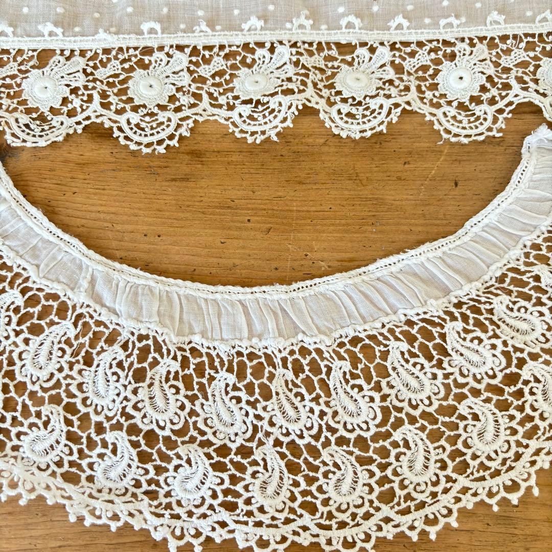 フランスアンティークレース.ハンカチ色々セット