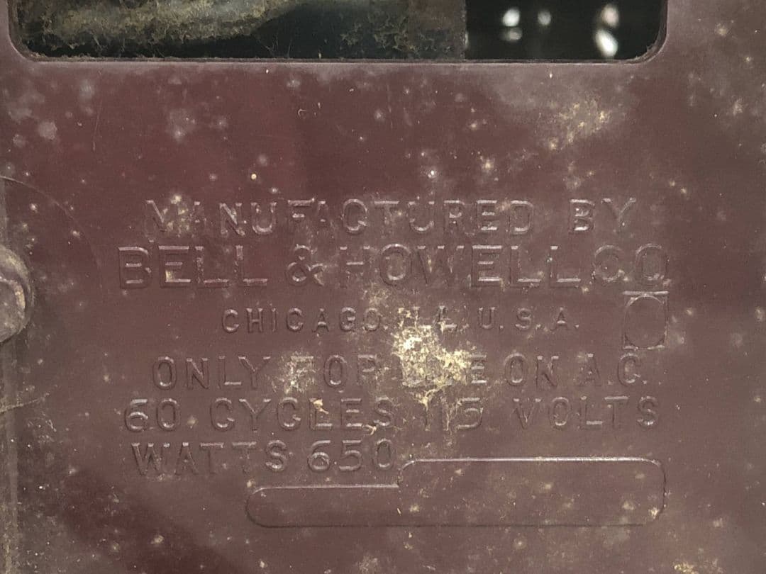 Bell&Howell ベル＆ハウエル 映写機
