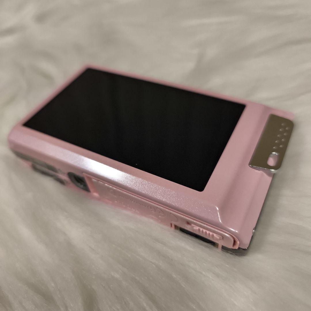 極美品・ほぼ未使用SONYソニーCyber-shot DSC-T70 ピンク箱付
