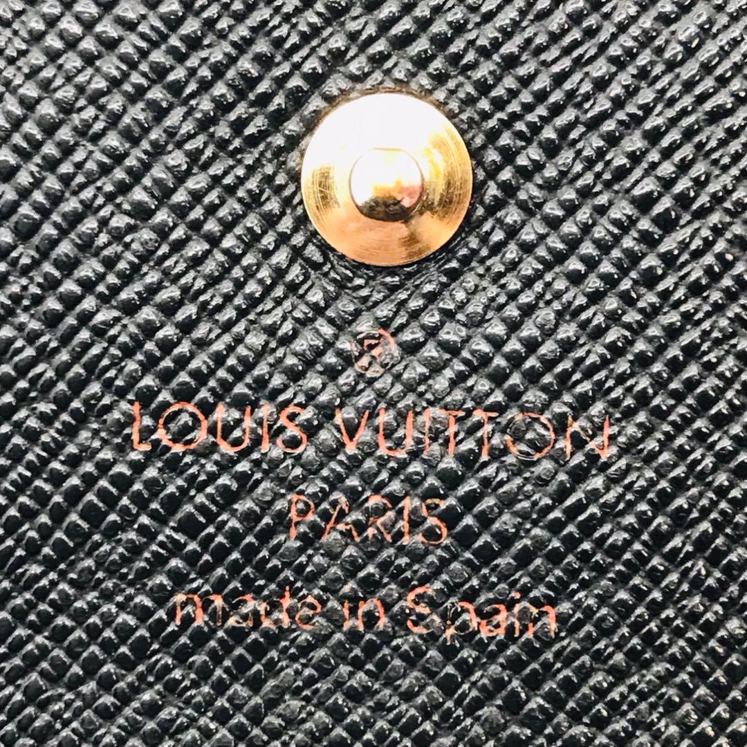 ルイヴィトン✨エピ 黒 ポルトモネ サーンプル ケース ブラック ノワール