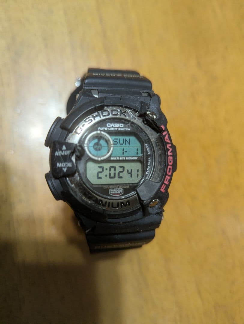 【電池交換済み】カシオG-SHOCK フロッグマン DW-9900 CASIO