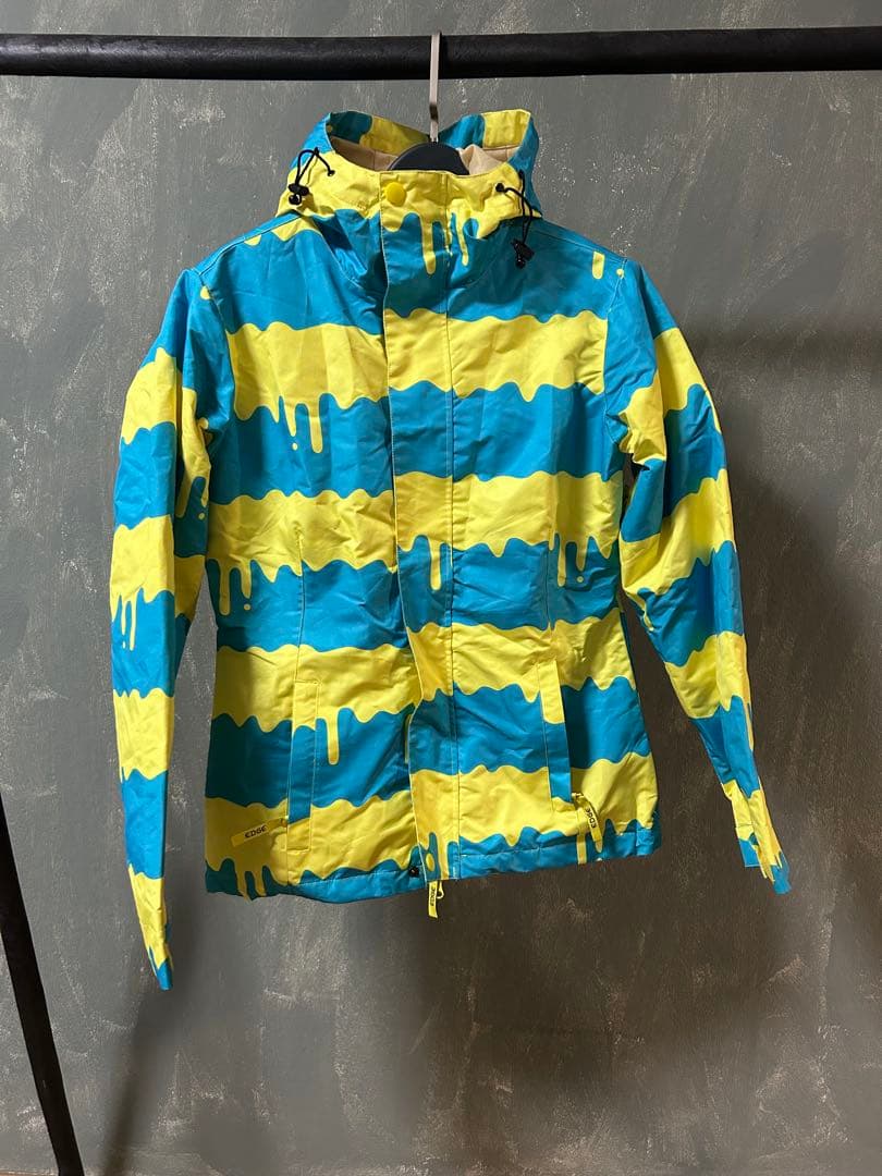 EDGE スノーボードウェア 青と黄色