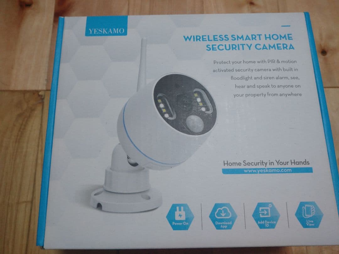 【送料無料】防犯カメラ 200万画素 ワイヤレス