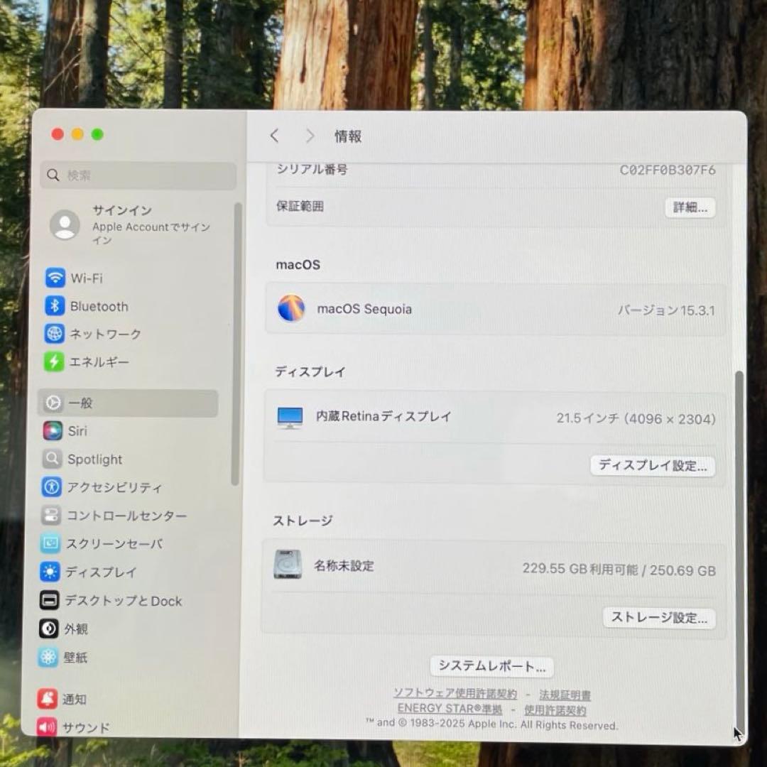 iMac A2116 RETINA 4K i7-8700 SSD256 超美品
