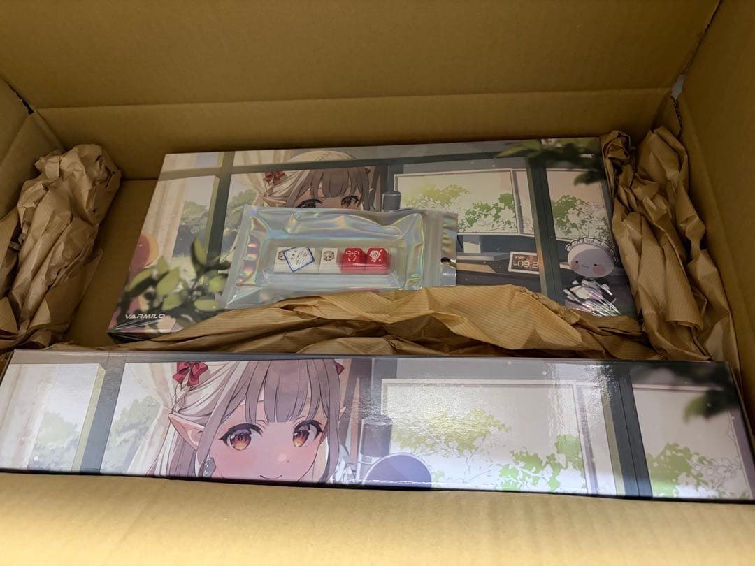 にじさんじ ふもコレ える キーボード キーキャップ マウスパッド セット