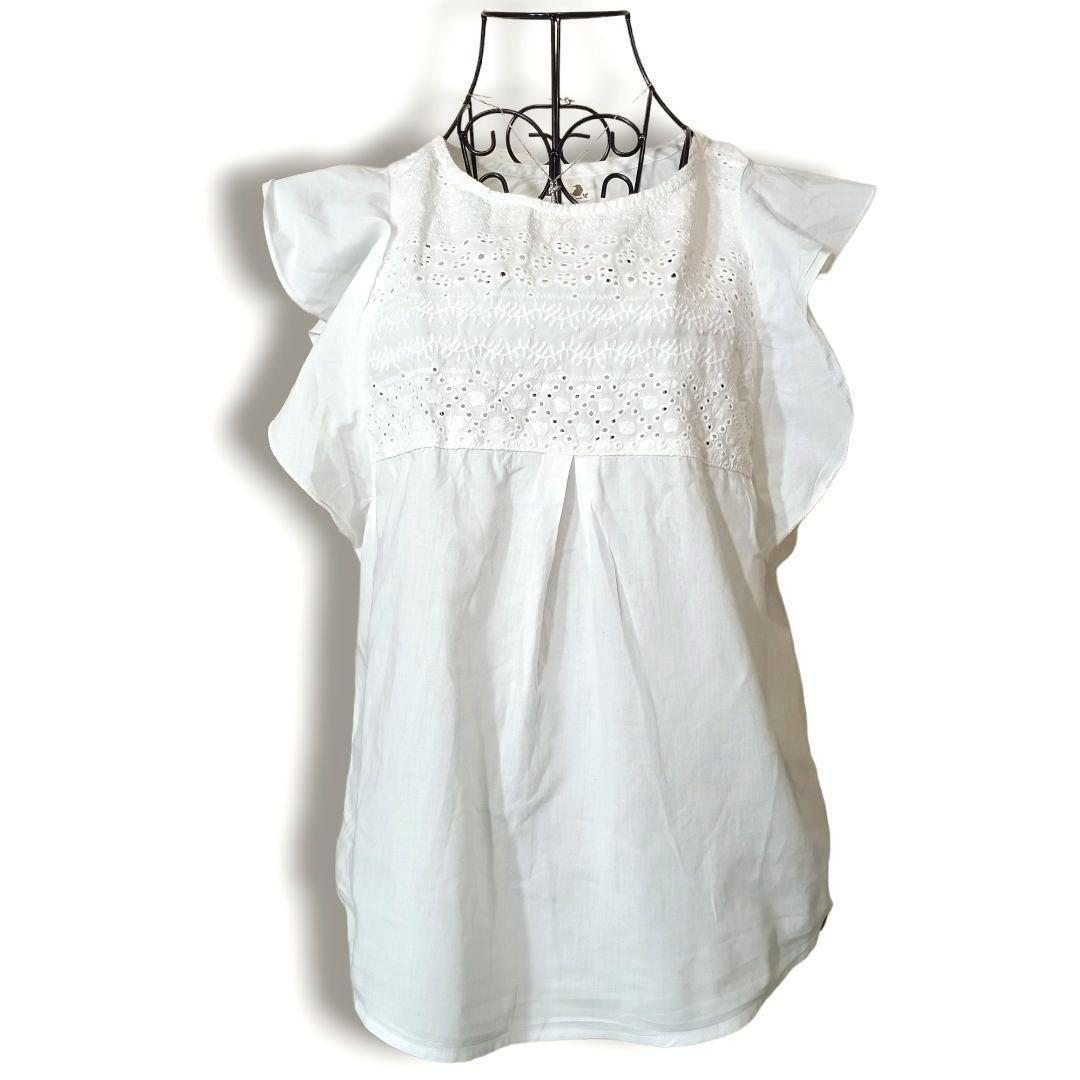 【美品】ミラオーウェン　セットアップ　シアーフェミニンブラウス