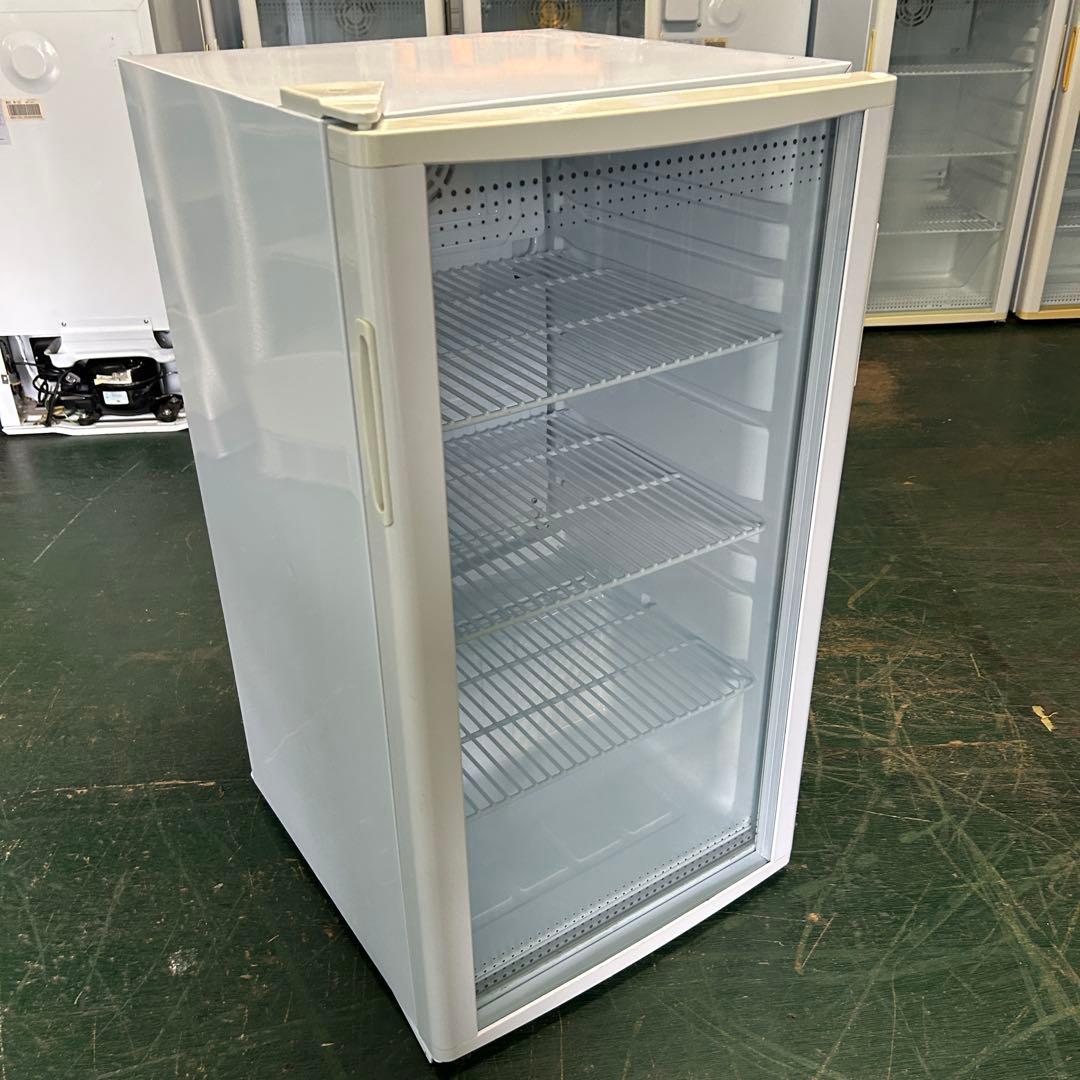 121業務用 冷蔵ショーケース オフィスコンビニ XW-105 左右開き 小型