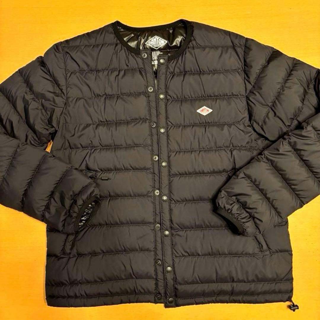 DANTON ダウンジャケット S 黒