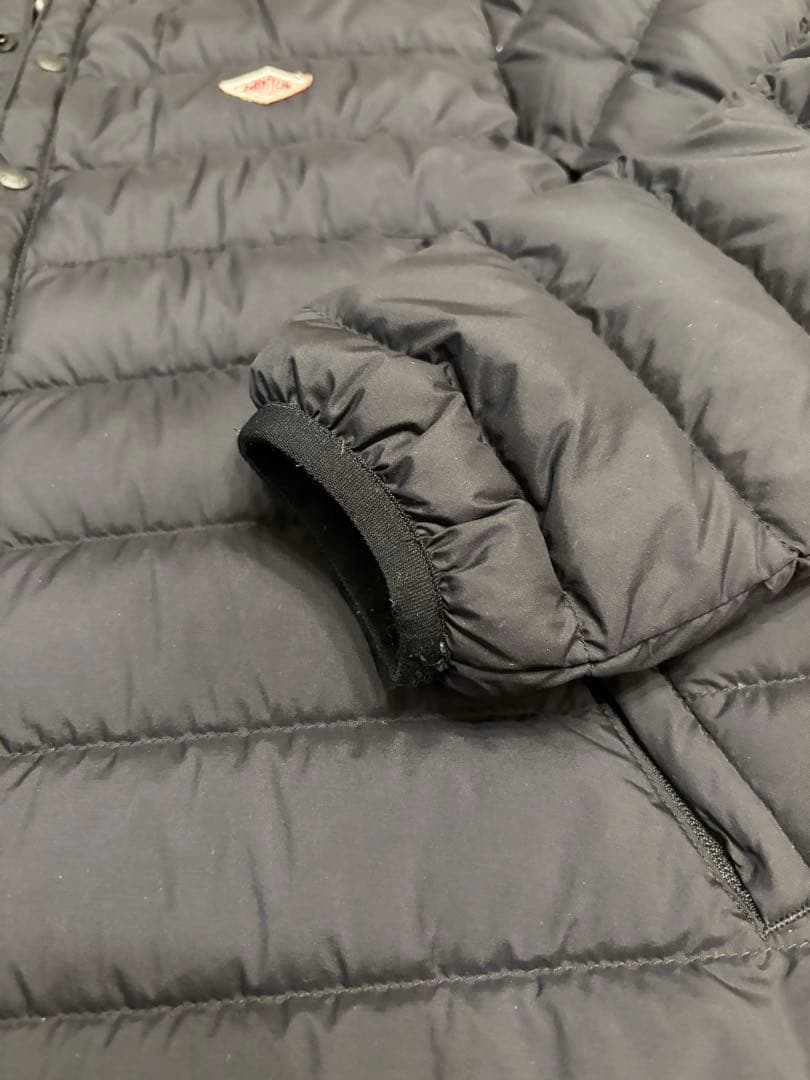 DANTON ダウンジャケット S 黒