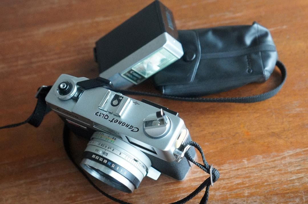 【GW中値下げ】 Canonet Giii QL17 +純正ストロボ