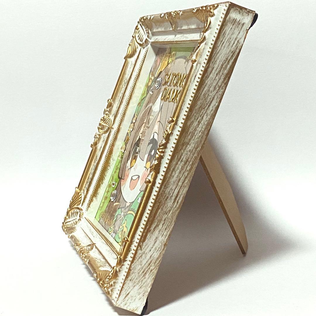 黒*ん様 フレーム付き＊ウマ娘 キタサンブラック＆サトノダイヤモンド 手描きイラ