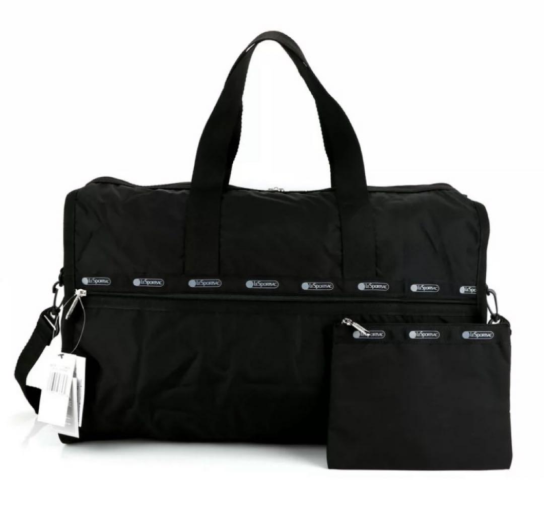 新品　LeSportsac レスポートサック　ボストンバッグ　黒