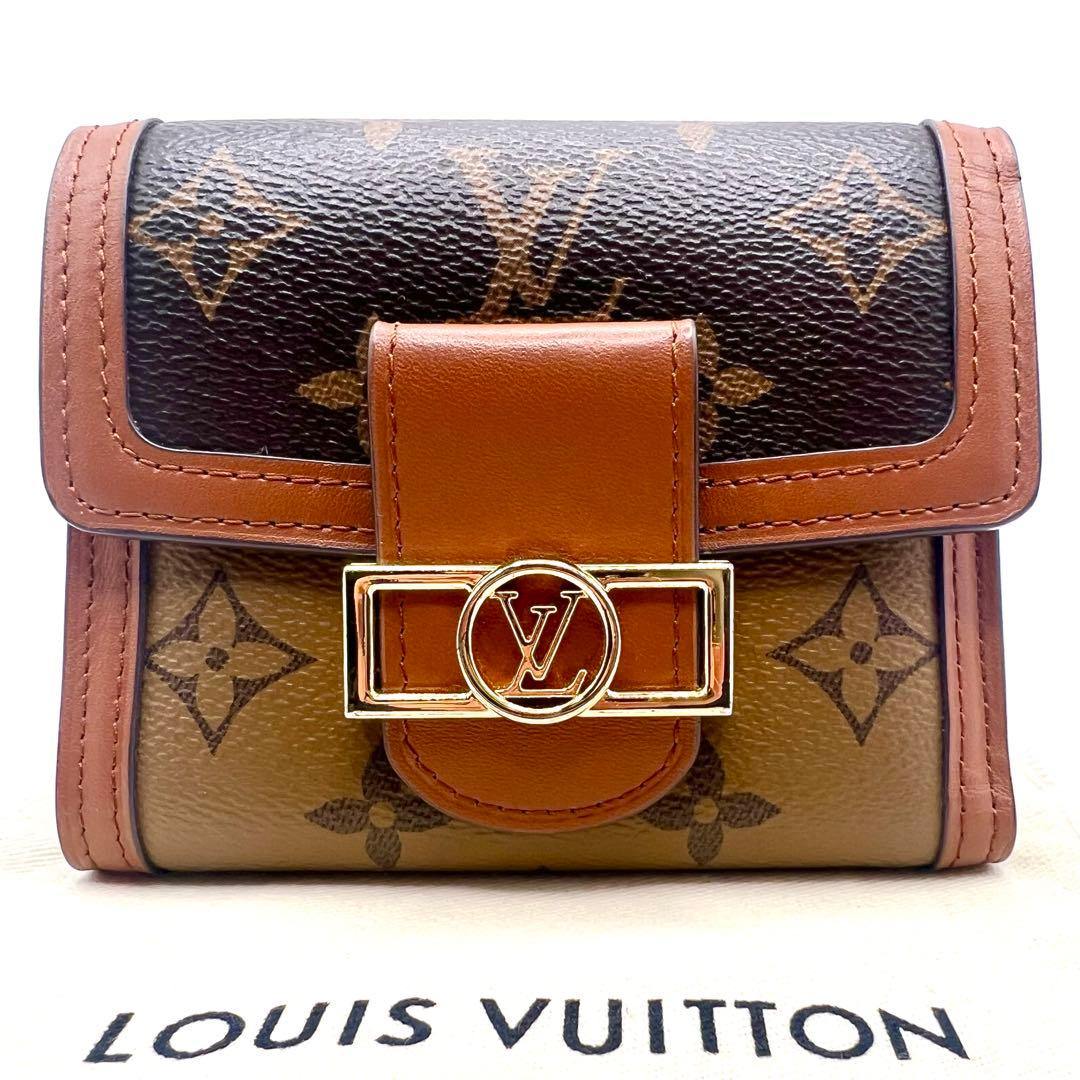 最高級美品✨ルイヴィトン モノグラム ポルトフォイユ ドーフィーヌ コンパクト